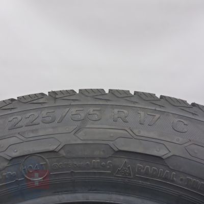 6. 225 55 17C 4x UNIROYAL 225/55 R17C 109/107T SnowMax 3 Winterreifen 2022 VOLL