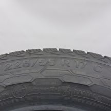 6. 225 55 17C 4x UNIROYAL 225/55 R17C 109/107T SnowMax 3 Winterreifen 2022 VOLL