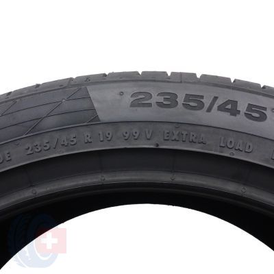 2. 235 45 19 1x CONTINENTAL 235/45 R19 99V XL ContiSportContact 5 Sommereifen 2016 Ungebraucht