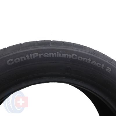 5. 2 x CONTINENTAL 205/55 R16 91V ContiPremiumContact 2 Sommerreien 2015 7mm