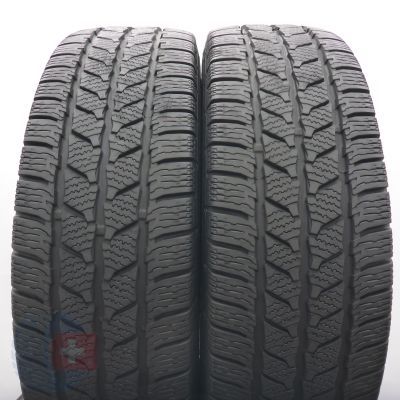 4. 225 75 16C 4x CONTINENTAL 225/75 R16C 121/120R VanContact Winter Winterreifen 2019, 2020, 2021 8-8,8mm