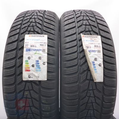 215 60 17 2x HANKOOK 215/60 R17 96H Winter ICept Evo 3 W330 Winterreifen 2022 VOLL