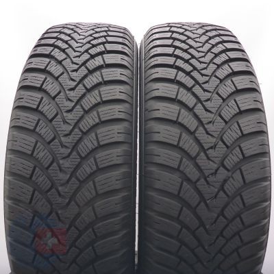 205 65 16 2x FALKEN 205/65 R16 95H Eurowinter HS01 Winterreifen 2023 7,6-8mm