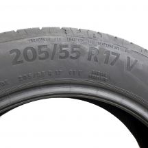 8. 4 x CONTINENTAL 205/55 R17 91V EcoContact 6 Sommerreifen  DOT20/21 6mm