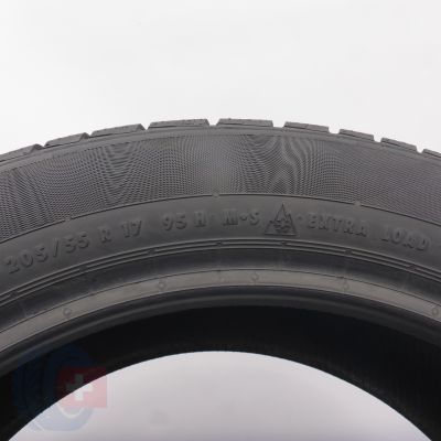 4.  205 55 17 1x CONTINENTAL 205/55 R17 95H XL ContiWinterContact TS 830 P BMW Winterreifen 2024 8,2mm