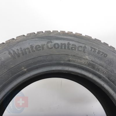 6.  205 65 15 4x CONTINENTAL 205/65 R15 94T WinterContact TS870 Winterreifen 2024 VOLL WIE NEU 
