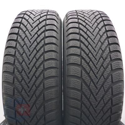 4. 195 65 15 4x PIRELLI 195/65 R15 91T Winter Cinturato Winterreifen 2019 9-8mm