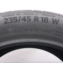 4.  235 45 18 1x CONTINENTAL 235/45 R18 94W EcoContact 6 Sommerreifen 2020  VOLL WIE NEU