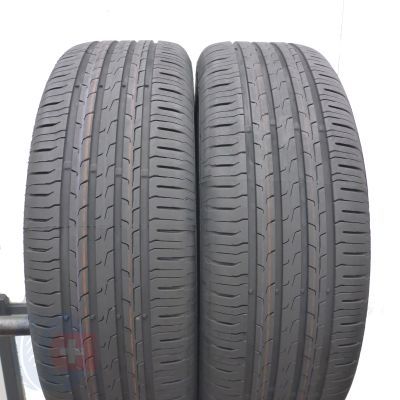 3. 4 x CONTINENTAL 225/60 R18 104V XL EcoContact 6 Sommerreifen 2022 WIE NEU VOLL