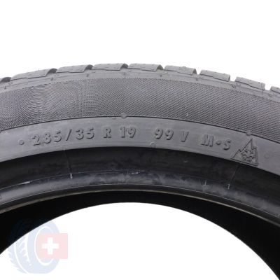 5. 285 35 19 2x CONTINENTAL 285/35 R19 99V ContiWinterContact TS830P N0 Winterreifen 2013 6mm