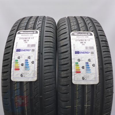  215 60 17 2x BARUM  215/60 R17 96V Bravuris 5 Sommerreifen 2022 VOLL