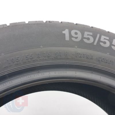 7. 195 55 16 4x CONTINENTAL195/55 R16 91H XL ContiEcoContact 5 Sommerreifen 2020 