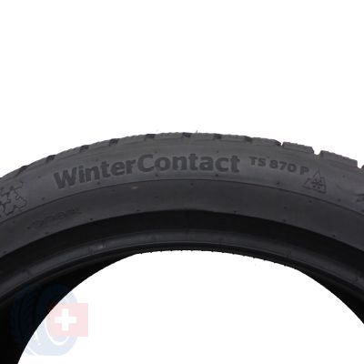 9. 2 x CONTINENTAL 245/40 R18 97V WinterContact TS870P Winterrefien 2021, 2022 6,8-7,2mm