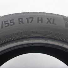 4. 215 55 17 2x CONTINENTAL 215/55 R17 98H EcoContact6 Sommerreifen 2022 5,8mm