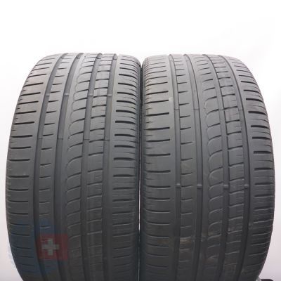 295 35 21 2x PIRELLI 295/35 R21 107Y NO XL PZero Rosso Sommerreifen 2014 6-6,2mm