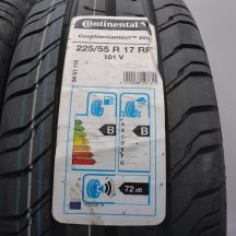 2. 225 55 17 4x CONTINENTAL 225/55 R17 101V ContiVanContact 200 Letnie 2020 VOLL 