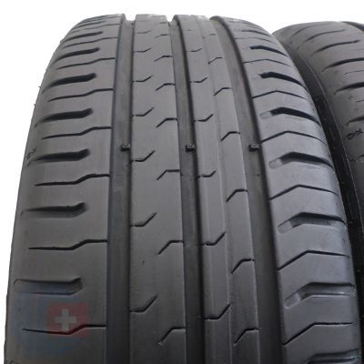 2. 2 x CONTINENTAL 185/50 R16 81H ContiEcoContact 5 Sommerreifen 2019 6,5mm