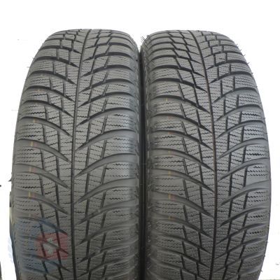 4. 4 x BRIDGESTONE 185/65 R15 88T Blizzak LM 001 Winterreifen 2014  7-8mm 