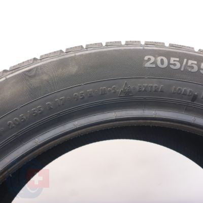 8.  205 55 17 4x CONTINENTAL 205/55 R17 95H XL ContiWinterContact TS 830 P RSC BMW Winterreifen 2023  VOLL WIE NEU 