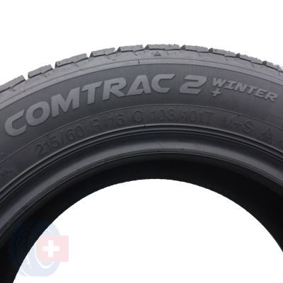 5. 215 60 16C 2x VREDESTEIN 215/60 R16C 103/101T Comtrac 2 Winter+ Winterreifen 2020 VOLL WIE NEU 