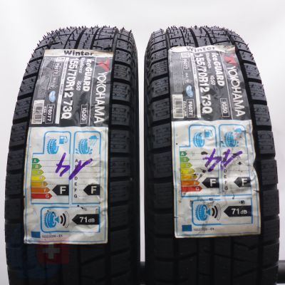 3. 155 70 12 4x YOKOHAMA 155/70 R12 73Q Ice Guard ic50 Winterreifen 2014 Ungebraucht  