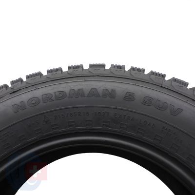 5. 4 x NOKIAN 215/65 R16 102T XL Nordman 5 SUV 2016 Winterreifen SPIKES 9,2mm