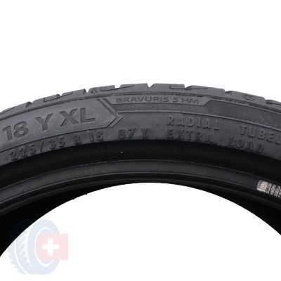 4. 225 35 18 2x BARUM 225/35 R18 87Y XL Bravuris 5HM Sommerreifen 7mm 2020