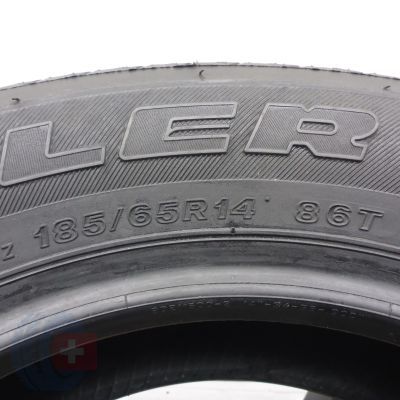 7. 185 65 14 2x BRIDGESTONE 185/65 R14 86T Dueler H/T Sommerreifen 2012 8-7,8mm