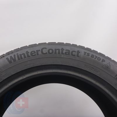 6. 255 50 19 4x CONTINENTAL 255/50 R19 107T XL WintrerContact TS870P SEAL Winterreifen 2022 7mm