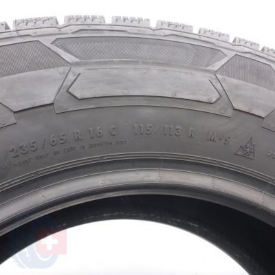 11.  235 65 16C 4x CONTINENTAL 235/65 R16C 115/113R VanContact Winter Winterreifen 2024 10-9,8mm