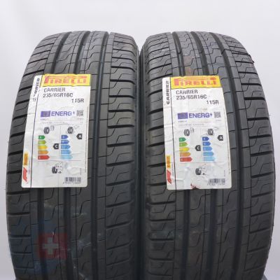235 65 16C 2 x PIRELLI 235/65 R16C 115/113R Carrier Sommerreifen 2022  VOLL WIE NEU 