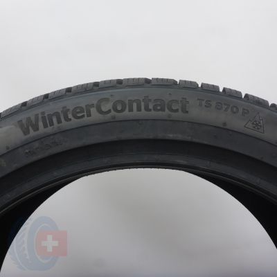 8. 255 40 19 2x CONTINENTAL 255/40 R19 100V XL WinterContact Ts870P Winterreifen 2022 WIE NEU VOLL