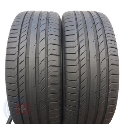 4. 4 x CONTINENTAL 235/50 R18 101W XL ContiSportContact 5 Sommerreifen 2015 6,8-7mm