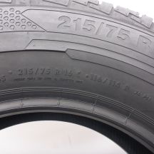 4. 215 75 16C 2x CONTINENTAL 215/75 R16C 116/114R ContiVanContact 100 Sommerreifen 2019 9mm