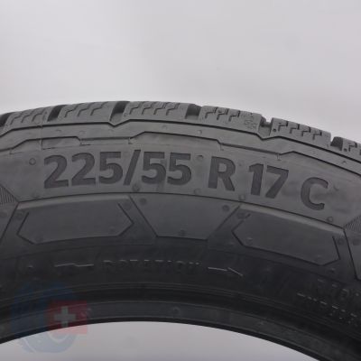 7. 225 55 17C 4x CONTINENTAL 225/55 R17C 109/107T VanContact Winter Winterreifen 2022/23 6,5-7,5mm