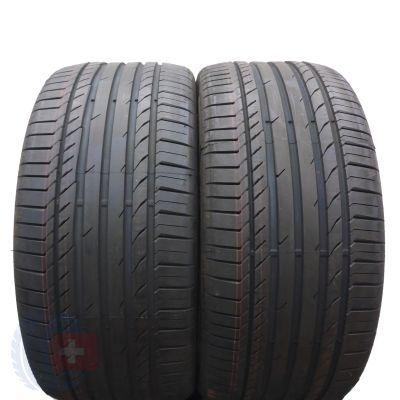 295 40 21 2x CONTINENTAL 295/40 R21 111Y XL ContiSportContact 5 MO SUV Sommerreifen 2018 VOLL Wie Neu