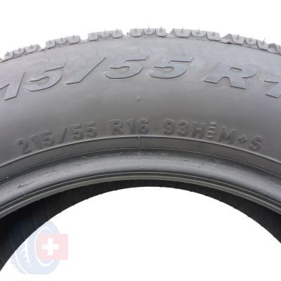 4. 1 x Winterreifen PIRELLI 215/55 R16 Sottozero serie 2 93H 6,8mm