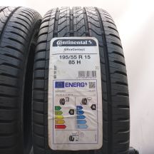2.  195 55 15 2x CONTINENTAL 195/55 R15 85H UltraContact Sommerreifen 2022 Ungebraucht  
