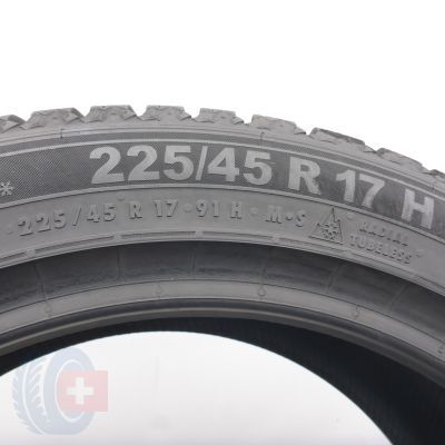8. 225 45 17 4x SEMPERIT 225/45 R17 91H Speed-Grip 5 Winterreifen 2024/25 8,8-8,5mm WIE NEU