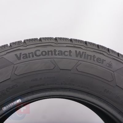 7. 205 75 16C 2x CONTINENTAL 205/75 R16C 113/111R VanContact Winter Winterreifen 2022 10mm