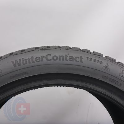7. 215 45 17 4x CONTINENTAL 215/45 R17 91V XL WinterContact TS870 Winterreifen 2024 6,8-7,5mm