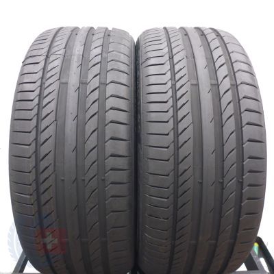 3. 245 40 20 4x CONTINENTAL 245/40 R20 99Y XL ContiSportContact 5P M0 Sommerreifen 2019 WIE NEU VOLL