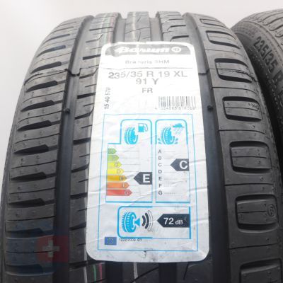 2.  235 35 19 2x BARUM 235/35 R19 91Y XL Bravuris 3 Sommerreifen 2018 VOLL WIE NEU 