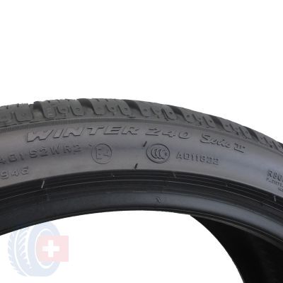 6. 2 x PIRELLI 245/35 R20 91V Sottozero Winter 240 Serie II Winterreifen 2015  6.7-7mm WIE NEU 