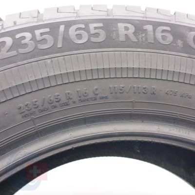 4. 235 65 16C 2x CONTINENTAL 235/65 R16C 115/113R VanContact Eco Sommerreifen 2023 7-8mm