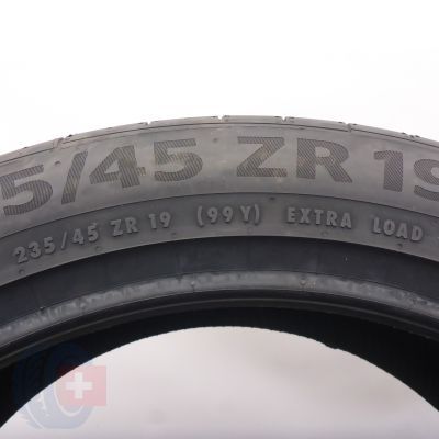 7. 235 45 19 4x CONTINENTAL 235/45 ZR19 99Y XL SportContact 6 Sommerreifen 2022 Ungebraucht   