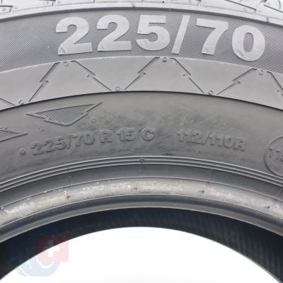 6. 225 70 15C 2x CONTINENTAL 225/70 R15C  112/110R VancoWinter 2 Winterreifen  2009/10 