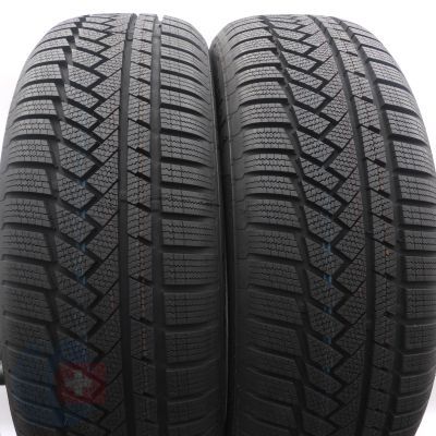 225 55 19 2x CONTINENTAL 225/55 R19 99V WinterContact TS 850 P SUV Winterreifen 2019 VOLL WIE NEU 
