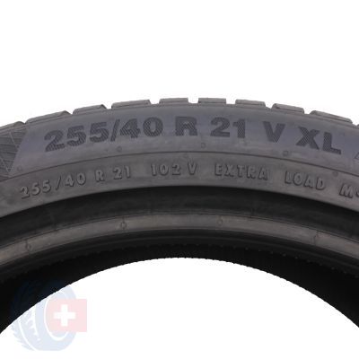 6. 255 40 21 4x CONTINENTAL 255/40 R21 102V XL WinterContact TS850P Winterreifen 2020 8mm