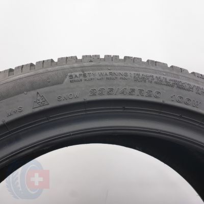 8.  235 45 20 4x BRIDGESTONE 235/45 R20 100W XL Blizzak  6 Winterreifen 2025 8mm WIE NEU 